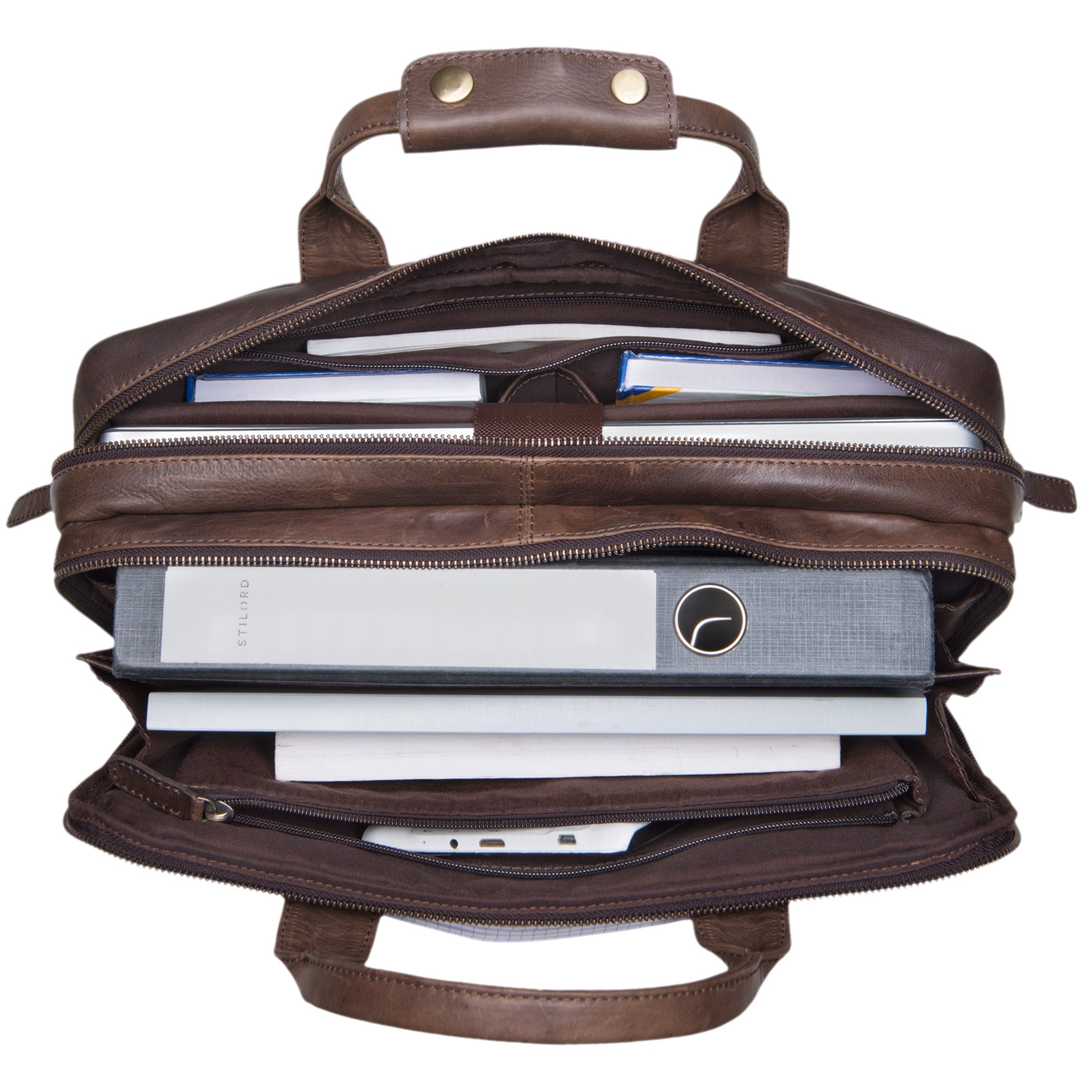 Bürotasche echtes Leder