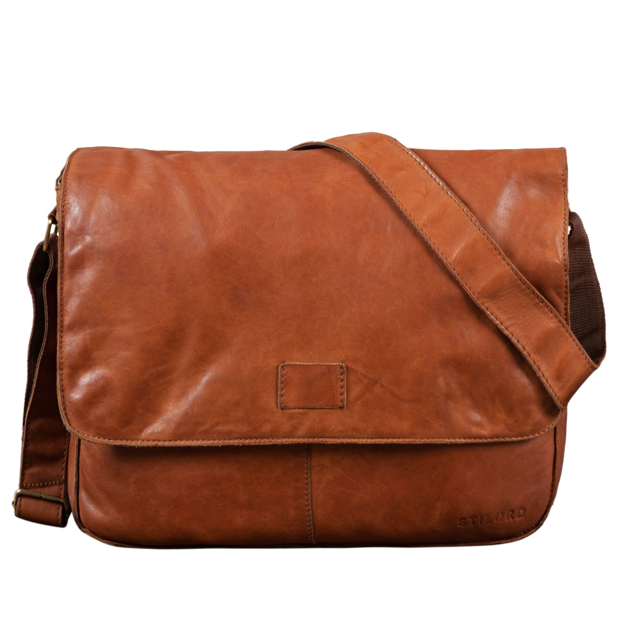 Ledertasche Umhängetasche Herren braun