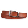 Leren riem bruin 34 mm inklapbaar