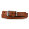 Lederen riem mannen Zakelijke riem 34 mm verkortbaar
