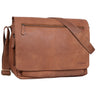 "Jan" 15,6 inch laptoptas leer