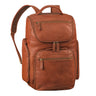 "Reggie" XL Lederen Rugzak 15 - 17 Inch