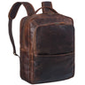 "Thomas" leren notebook rugzak 17 inch