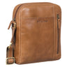 "Memphis" Leren Schoudertas Heren Klein voor Tablet 8 inch