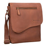 "Amelio" vintage lederen schoudertas