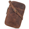"Loki" Crossbody Borsttas Leer