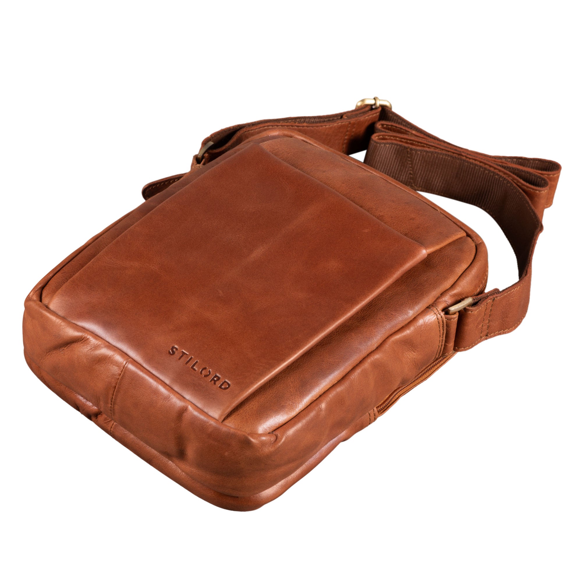 Herrentasche Leder Vintage braun