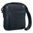 kleine Ledertasche Herren schwarz