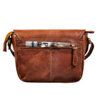 Echtleder-Abendtasche-Damen-braun