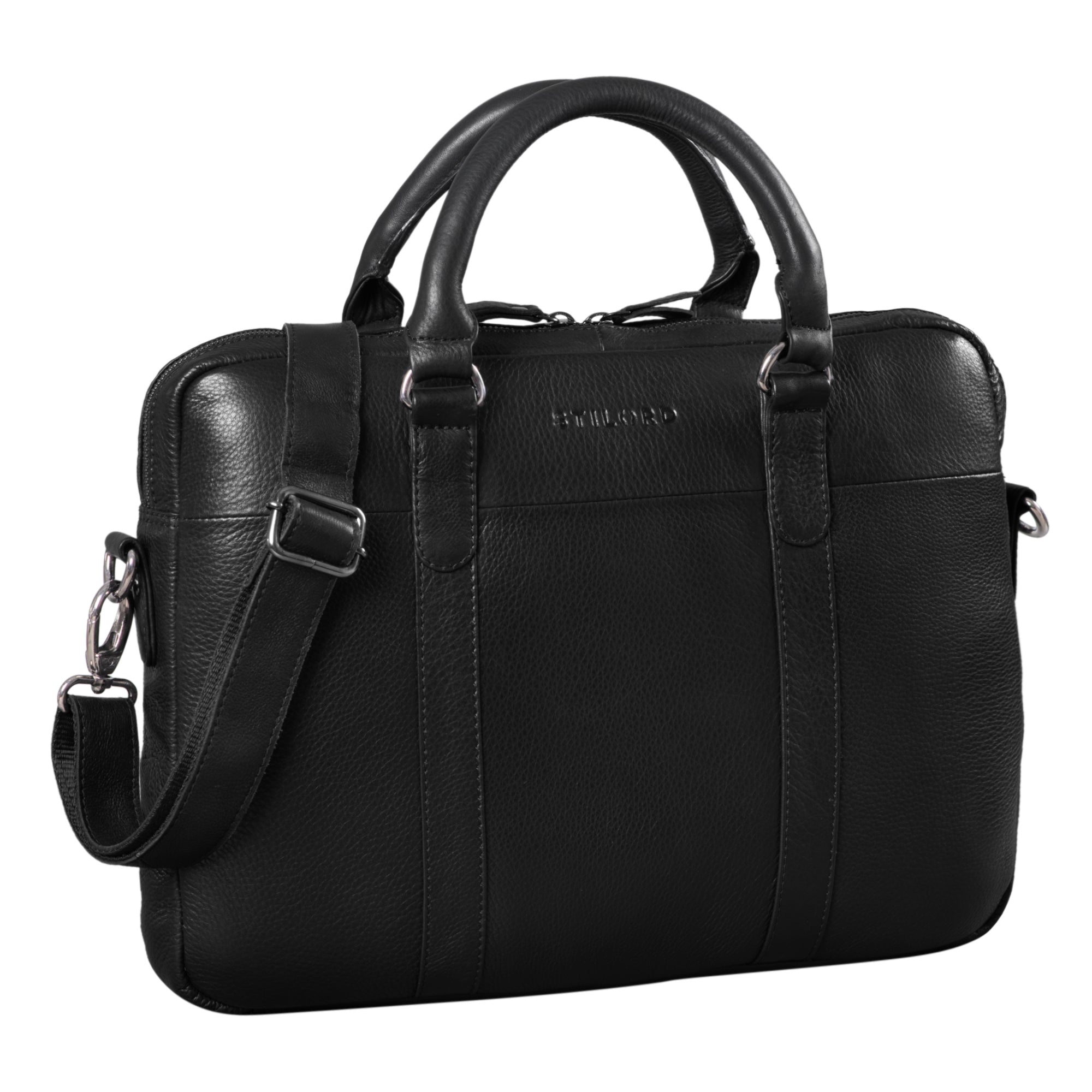 Aktentasche DIN-A4 Business Tasche dunke Herren gross