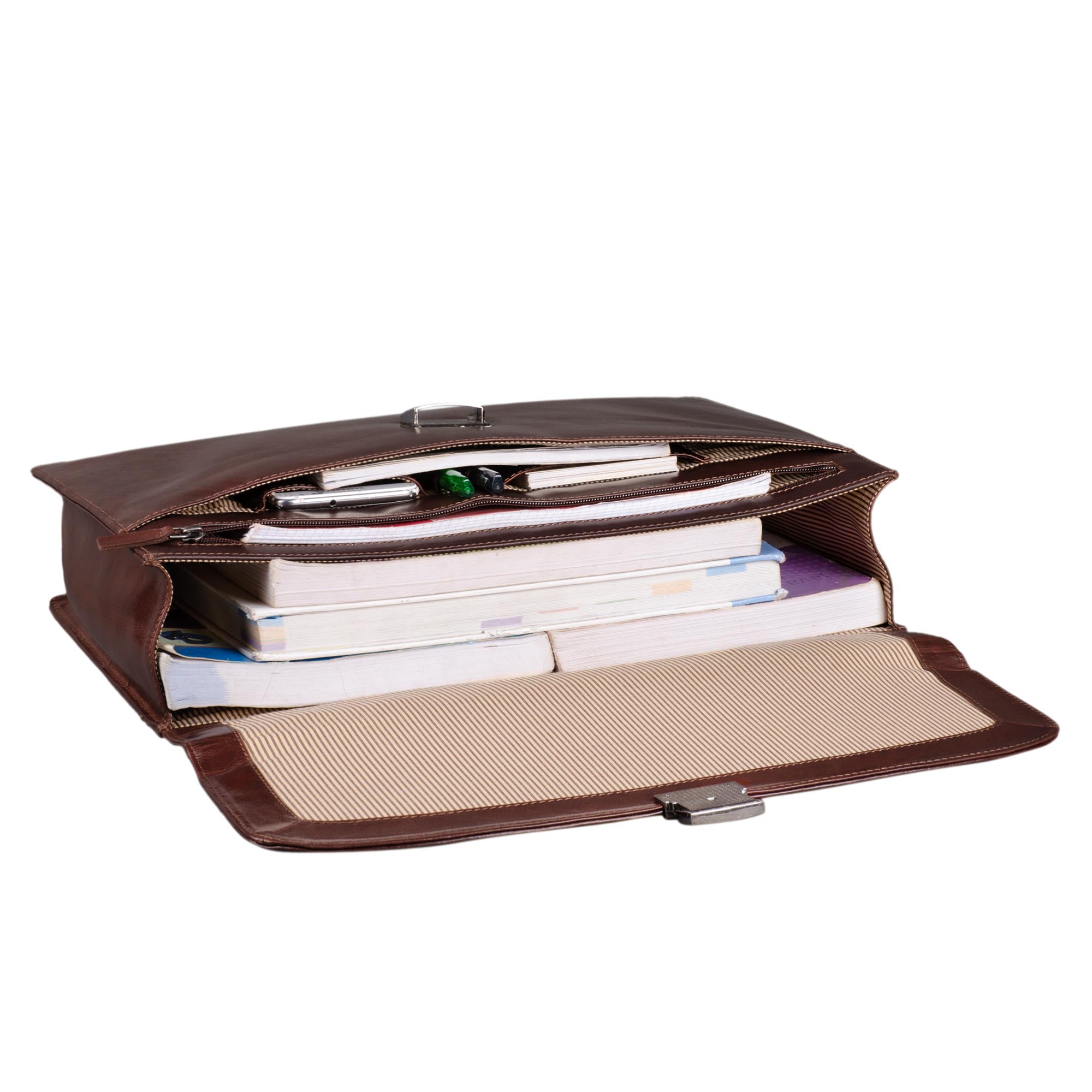 Businesstasche Leder braun
