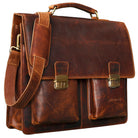 Vintage Ledertasche braun