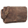B-Stock "Alex" Vintage Lederen Shoudertas Mannen
