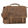 "Dorian" Big Briefcase Leather Gents