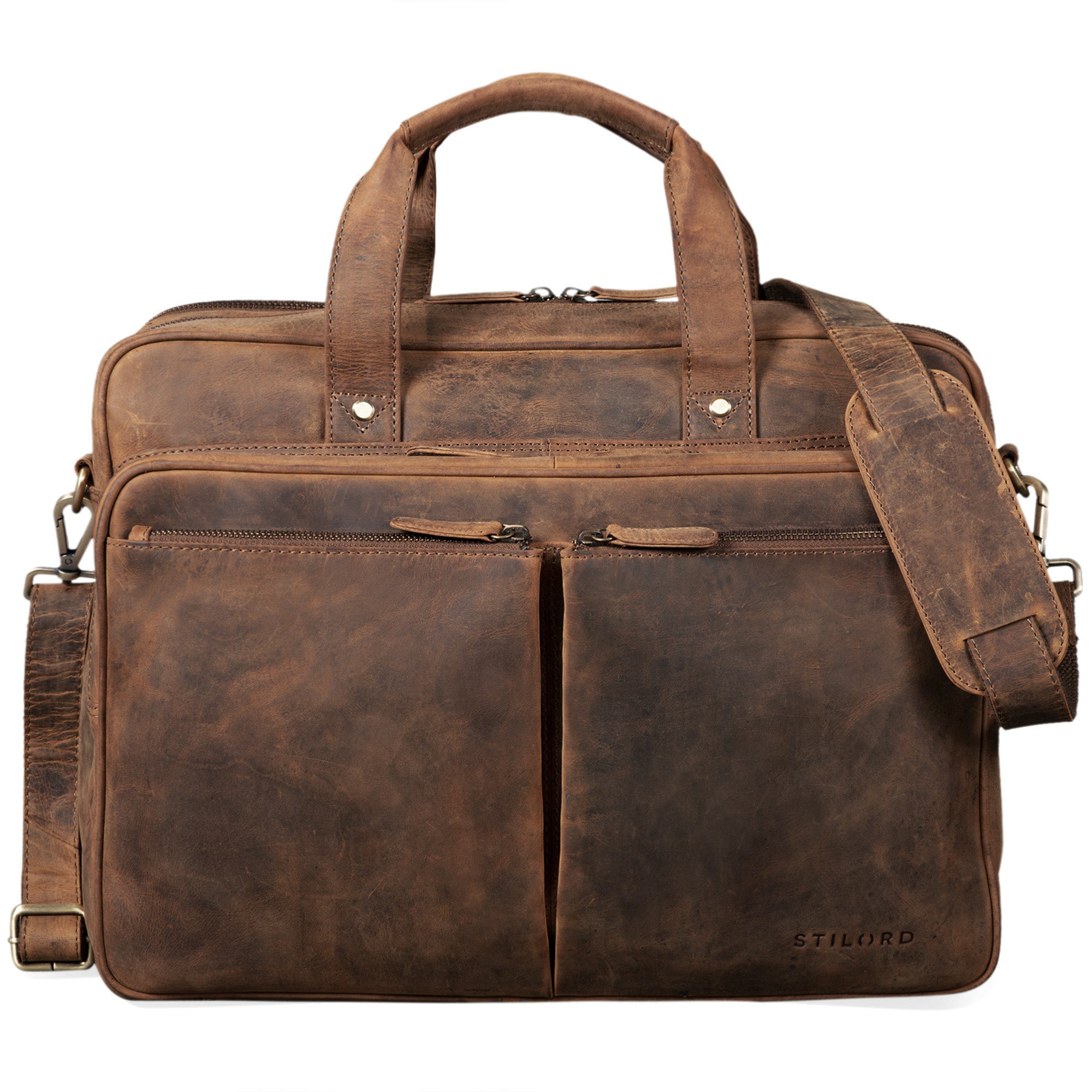 Vintage Businesstasche Herren braun
