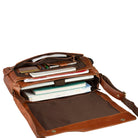 Bürotasche Herren Leder braun