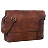 Laptop Messenger Bag leather vintage