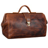 B-Stock "Percy" Dokterstas Leder Vintage