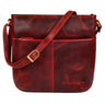 "Lucy" Crossbody Tas Leder Vintage