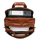 Große Ledertasche zum Umhängen Herren
