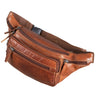 "Zion" Leren Heuptas Vintage Als Buiktas Schoudertas Of Borstas