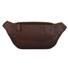 Bauchtasche Leder dunkel braun