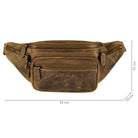 Ledertasche Gürtel Leder Vintage
