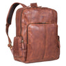 "Marlin" Elegante Laptop Rugzak 15.6 Inch Leer