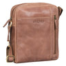 "Clint" luxe schoudertas heren klein leer