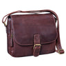 "Lucian" vintage schoudertas leder klein