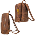 Ledertasche braun Rucksack