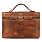 Grosse Kulturtasche Leder