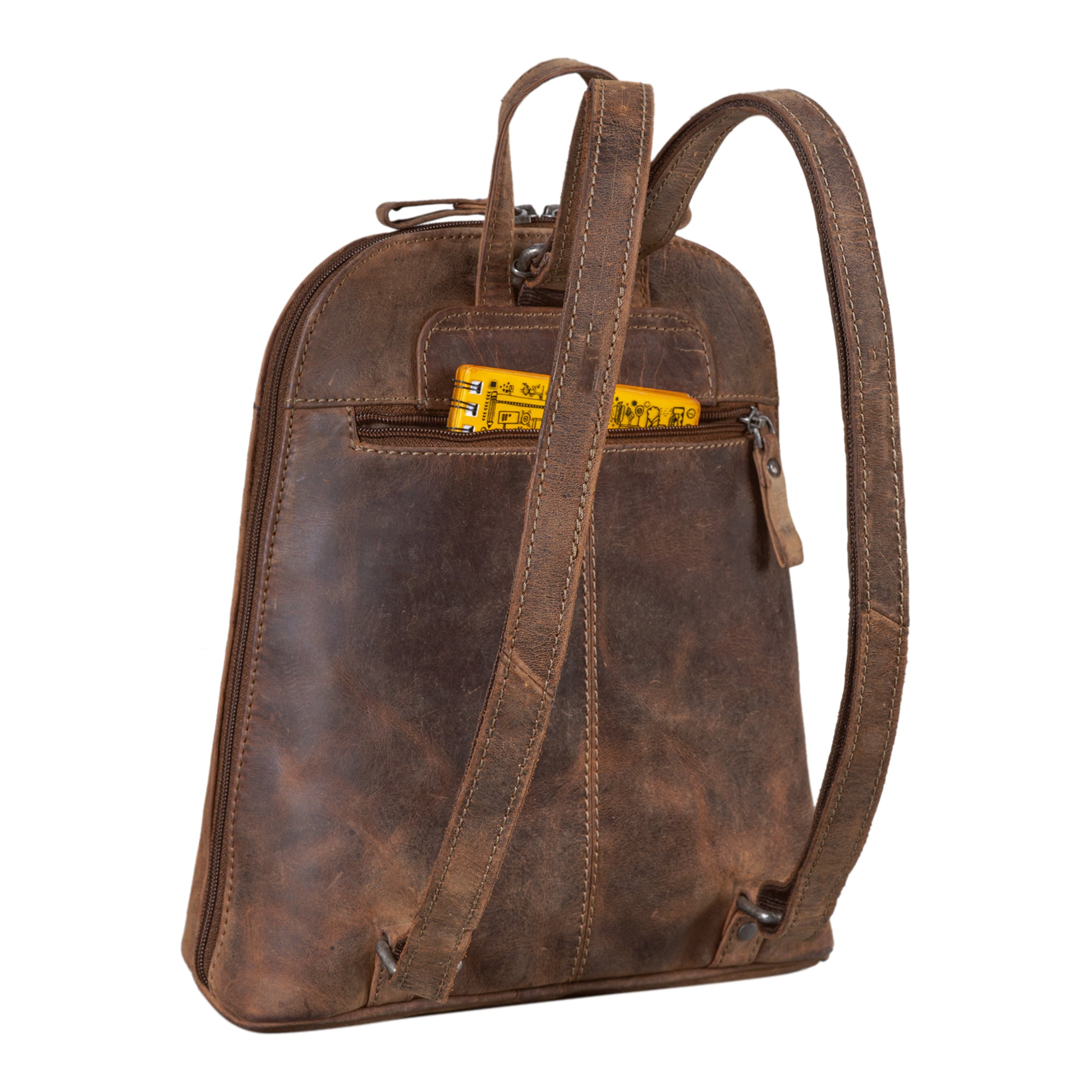 Lederrucksack für iPad