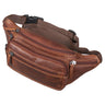 "Zion" Leren Heuptas Vintage Als Buiktas Schoudertas Of Borstas