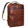 "Brad" Leren Laptop Rugzak 15,6 Inch