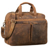 B-Stock "Remus" lederen tas voor schouderband 15,6 inch