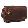 "Jan" 15,6 inch laptoptas leer