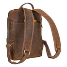 Business Backpack Braun Leder