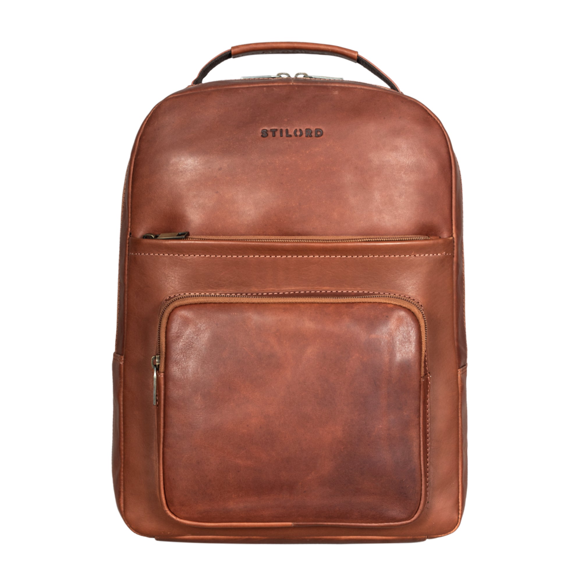 Basic Leder Rucksack Groß