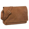 B-Stock "Alex" Vintage Lederen Shoudertas Mannen