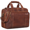 "Ervaring" vintage leraarstas leer groot