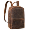 "Kellis" Vintage Leder Rugzak Groot