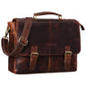 "Dorian" Big Briefcase Leather Gents