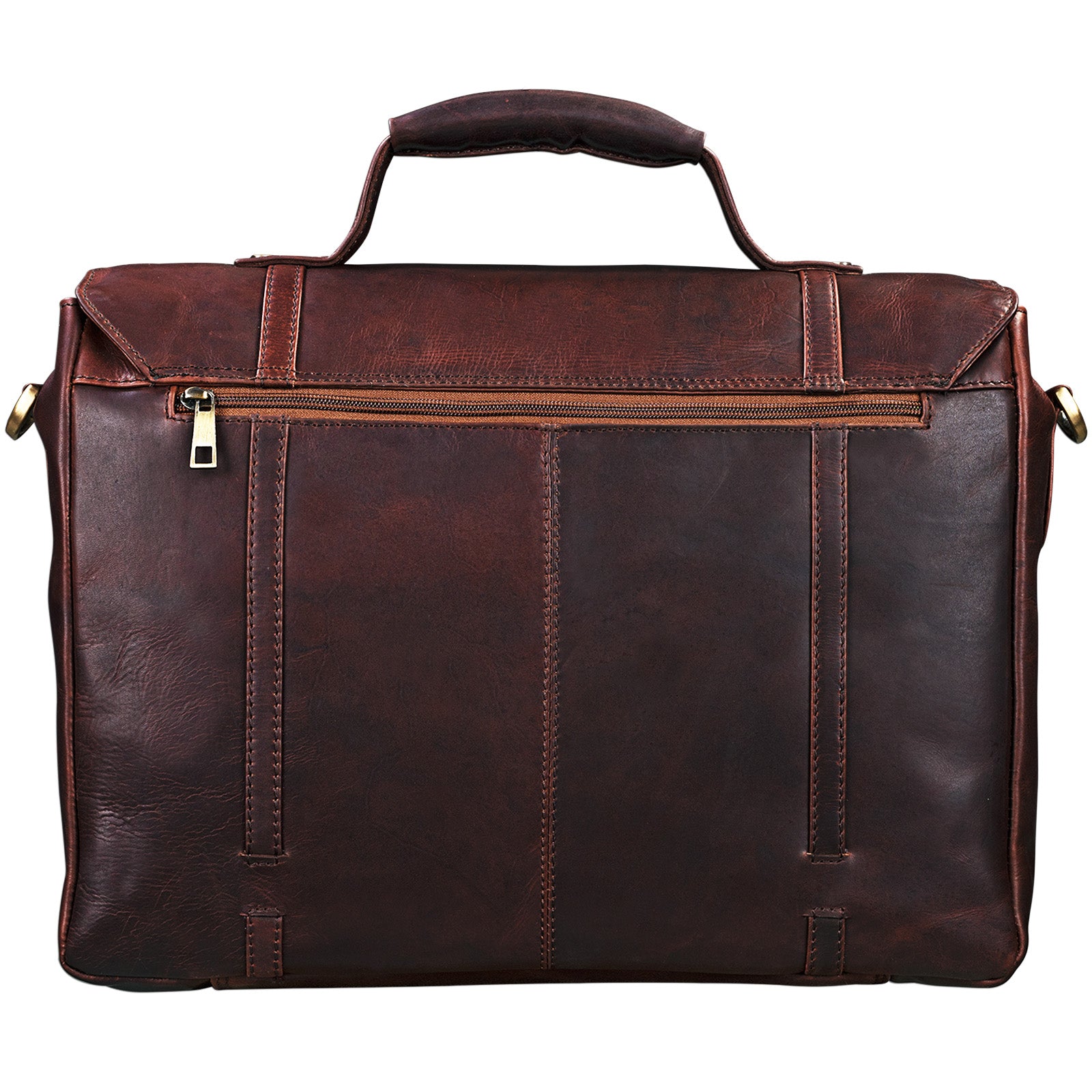 Businestasche Damen Heren Leder braun