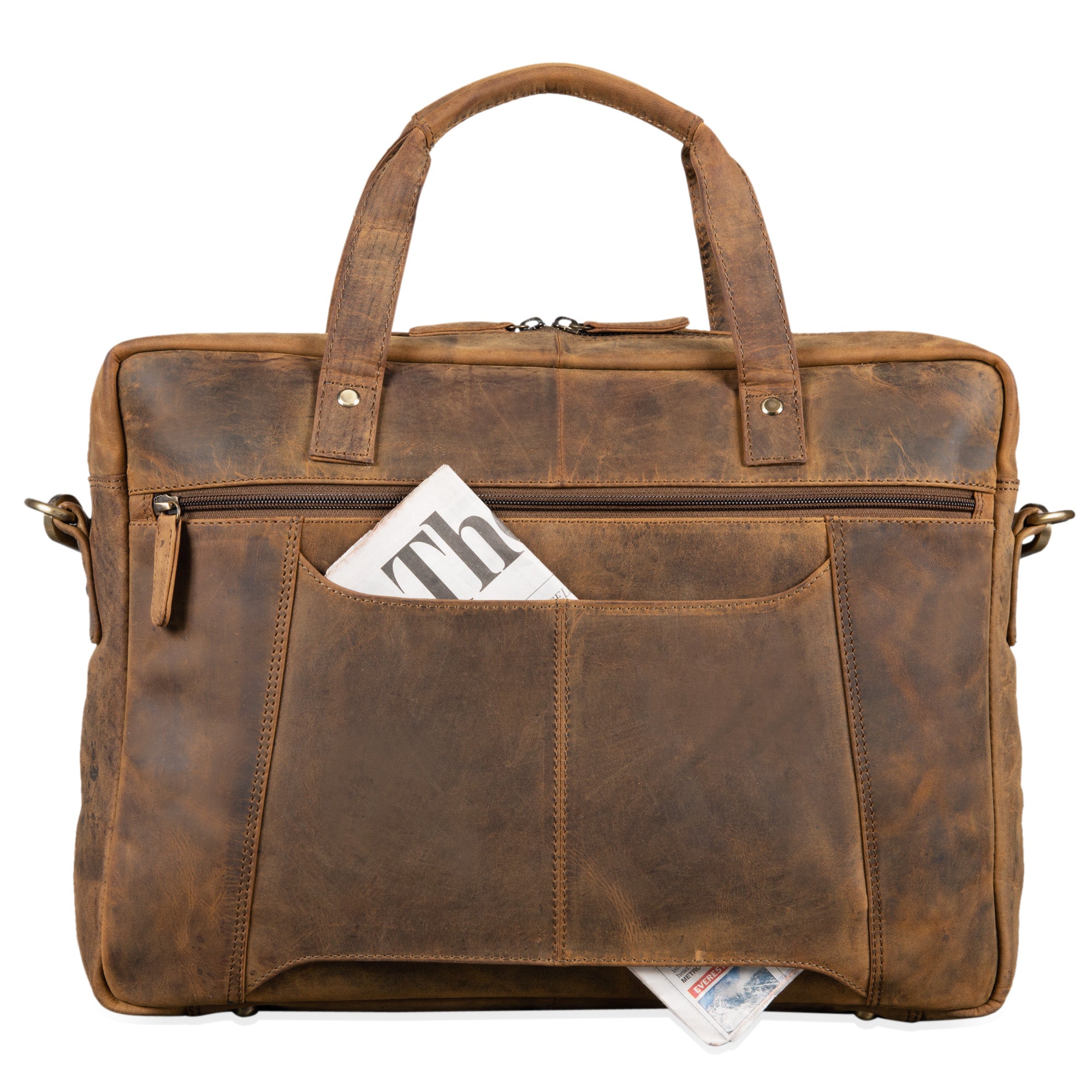 Businesstasche Leder braun