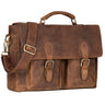 "Owen" Laptop Aktetas Leer
