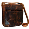 "Lucy" Crossbody Tas Leder Vintage