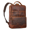 "Henning" Leren Rugzak Heren 16 Inch