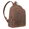 "Porter" Vintage Daypack Lederen Rugzak