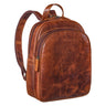 "Aubrey" Vintage Rugzak voor Dames Leer